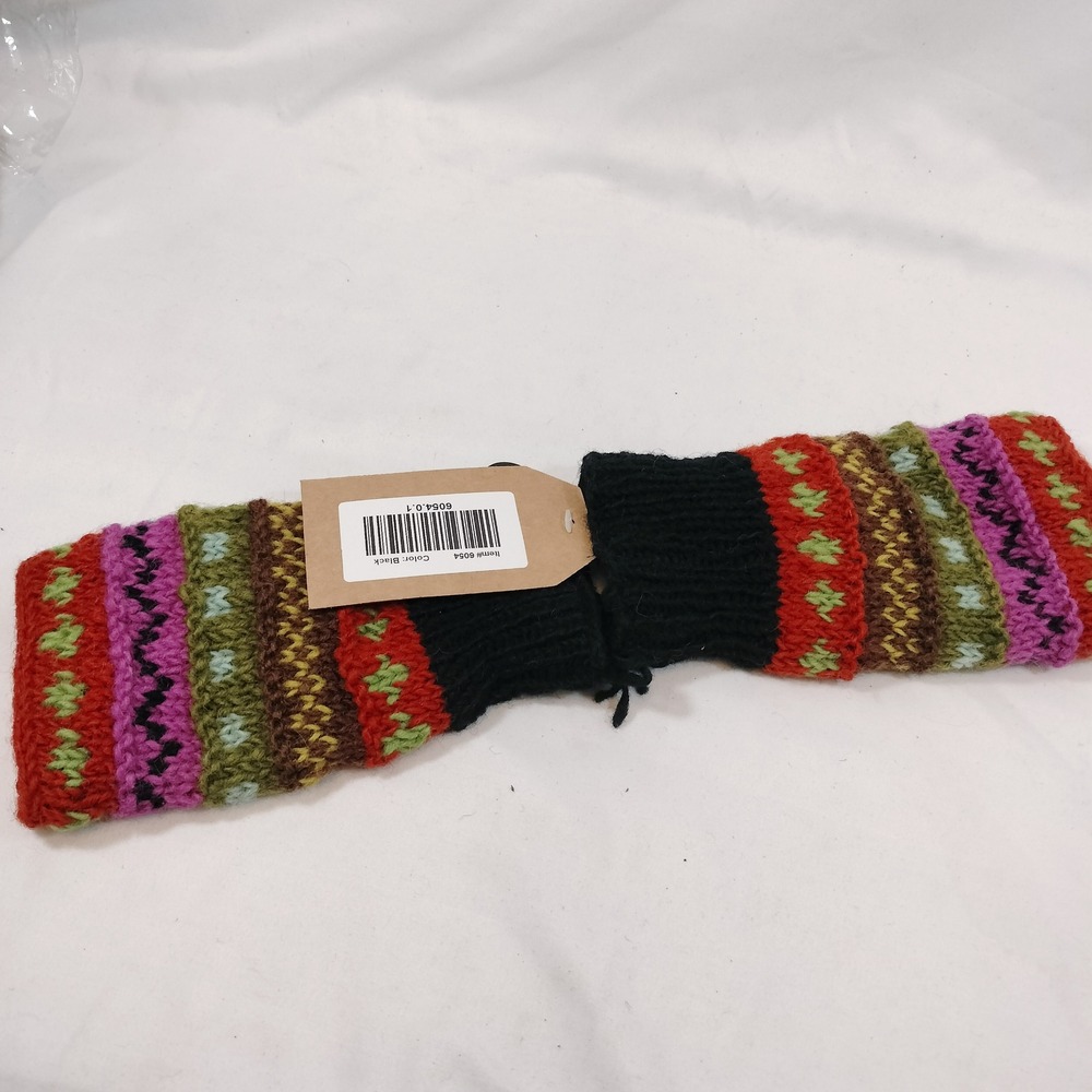 Lakhays Multicolor Fingerless Gloves; Winter Hand Warmers NWT - Picture 5 of 5